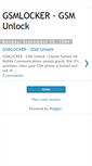 Mobile Screenshot of gsm-unlock.blogspot.com