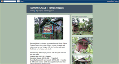 Desktop Screenshot of durian-chalet.blogspot.com