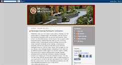 Desktop Screenshot of mutualmaterials.blogspot.com