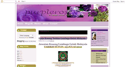 Desktop Screenshot of lovepurpleroses.blogspot.com