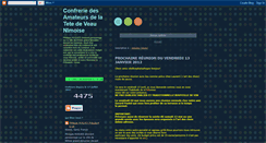 Desktop Screenshot of lesamisdelatetedeveau.blogspot.com