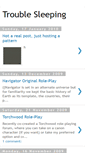Mobile Screenshot of latenightstroublesleeping.blogspot.com