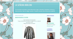 Desktop Screenshot of laseniorabibiloni.blogspot.com