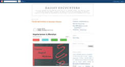 Desktop Screenshot of daoist-encounters.blogspot.com