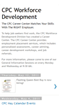 Mobile Screenshot of cpcworkforcedevelopment.blogspot.com