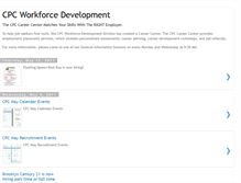 Tablet Screenshot of cpcworkforcedevelopment.blogspot.com