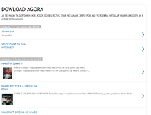 Tablet Screenshot of downloadagora-cleidinho.blogspot.com