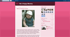 Desktop Screenshot of beahappymommy.blogspot.com