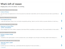 Tablet Screenshot of leftofreason.blogspot.com