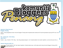 Tablet Screenshot of bloggerspenang.blogspot.com