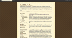 Desktop Screenshot of curt-miller.blogspot.com