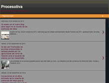 Tablet Screenshot of procesoliva.blogspot.com