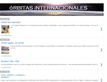 Tablet Screenshot of orbitasinternacionales.blogspot.com