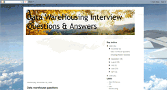 Desktop Screenshot of datawarehousingfaq.blogspot.com