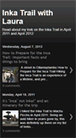 Mobile Screenshot of laurainkatrail.blogspot.com