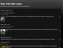 Tablet Screenshot of laurainkatrail.blogspot.com