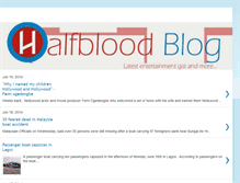 Tablet Screenshot of halfbloodb.blogspot.com