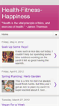 Mobile Screenshot of health-fitness-happiness.blogspot.com