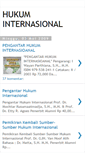 Mobile Screenshot of hukuminternasional-hukum.blogspot.com