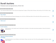 Tablet Screenshot of duvallauctions.blogspot.com