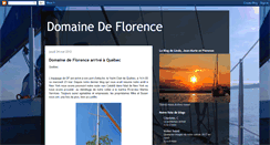 Desktop Screenshot of domainedeflorence.blogspot.com