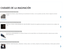 Tablet Screenshot of ciudadesdelaimaginacion.blogspot.com