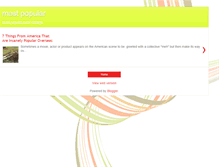 Tablet Screenshot of mostpopulamerica.blogspot.com