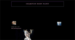 Desktop Screenshot of champion-body-paint.blogspot.com