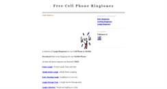 Desktop Screenshot of free-cellphoneringtones.blogspot.com