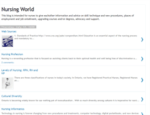 Tablet Screenshot of nursingspace.blogspot.com