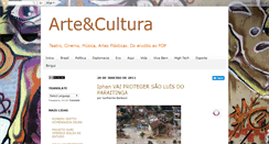 Desktop Screenshot of f5brasiluniespartecultura.blogspot.com