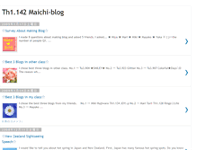 Tablet Screenshot of maichi-blog.blogspot.com