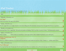 Tablet Screenshot of ipadtracker.blogspot.com