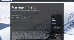 Desktop Screenshot of marvineinhaiti.blogspot.com