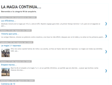 Tablet Screenshot of la-magia-existe.blogspot.com