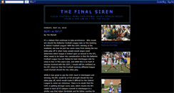 Desktop Screenshot of geelongsfinalsiren.blogspot.com