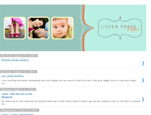 Tablet Screenshot of ciderpressstudios.blogspot.com