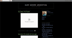 Desktop Screenshot of garymooreargentina.blogspot.com