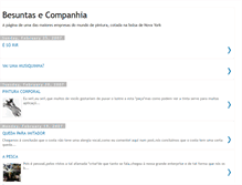 Tablet Screenshot of besuntasecompanhia.blogspot.com