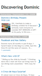 Mobile Screenshot of discoveringdominic.blogspot.com