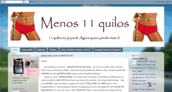 Desktop Screenshot of menos11quilos.blogspot.com