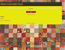 Tablet Screenshot of blackgoldquiltpatch.blogspot.com