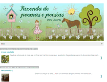 Tablet Screenshot of fazendadepoemasepoesias.blogspot.com