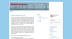 Desktop Screenshot of denmarkimmigration.blogspot.com