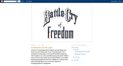 Desktop Screenshot of battlecry-of-freedom.blogspot.com