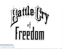 Tablet Screenshot of battlecry-of-freedom.blogspot.com