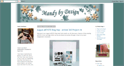 Desktop Screenshot of mandydesigns.blogspot.com