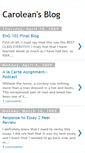 Mobile Screenshot of caroleansblog.blogspot.com