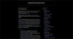 Desktop Screenshot of nanotechlovers.blogspot.com