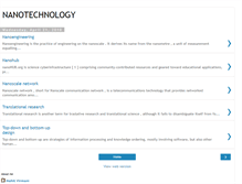 Tablet Screenshot of nanotechlovers.blogspot.com